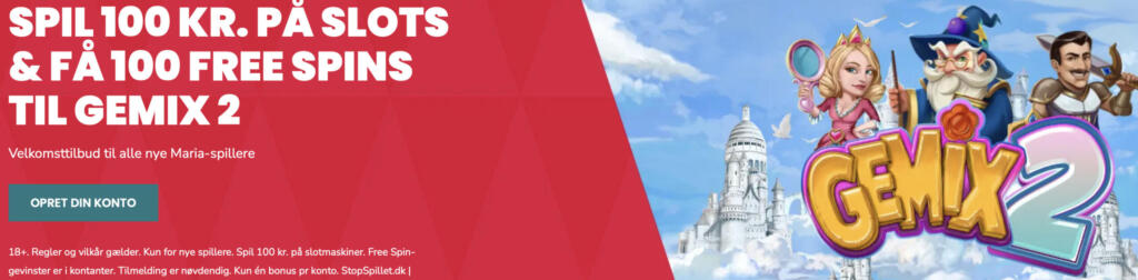Maria casino bonus