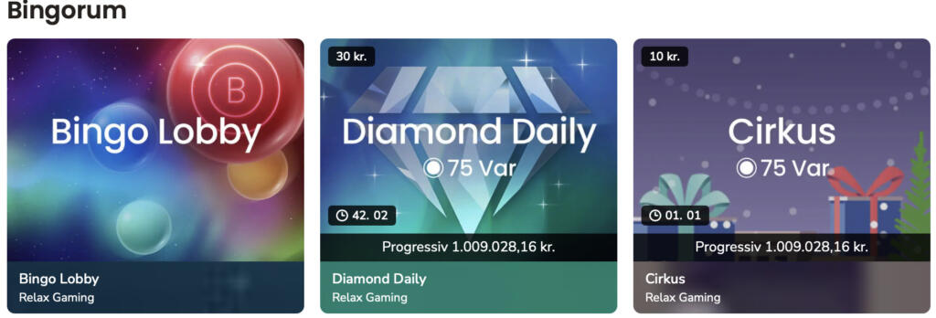 aria casino app bingo